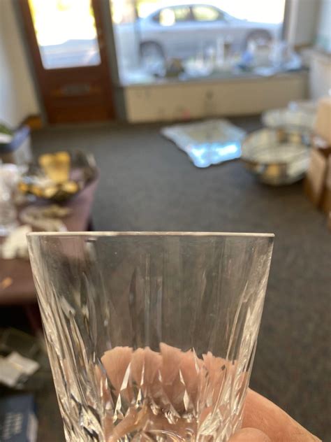 bought cheap wine glasses now are chipped